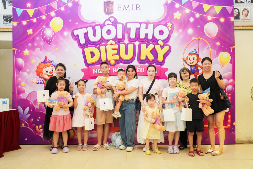 “Tuổi thơ diệu kỳ – Ngày hội thiếu nhi 2026” – Trải nghiệm thú vị của EMIR Nhí