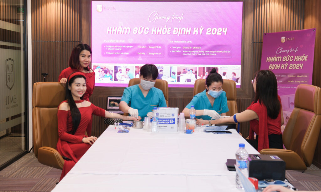 EMIR tổ chức khám sức khỏe định kỳ cho cán bộ nhân viên năm 2024